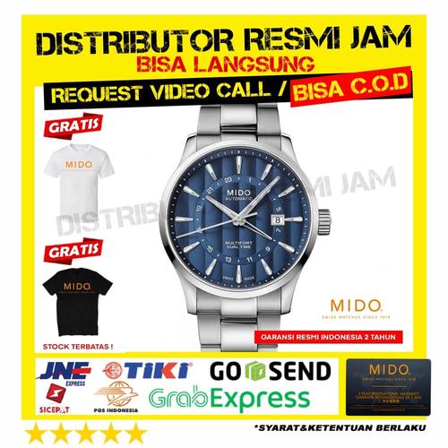 Promo GARANSI RESMI 2 TAHUN MIDO MULTIFORT M038.429.11.041.00 M0384291104100 Cicil 0 3x Kota Bandung Jam Casio Authorized Tokopedia