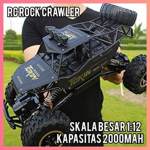 Foto Produk RC Rock Crawler Offroad Truck skala 1:12 Mobil Remote Control 6026 - Silver, 1 Baterai dari GadgetGeekss