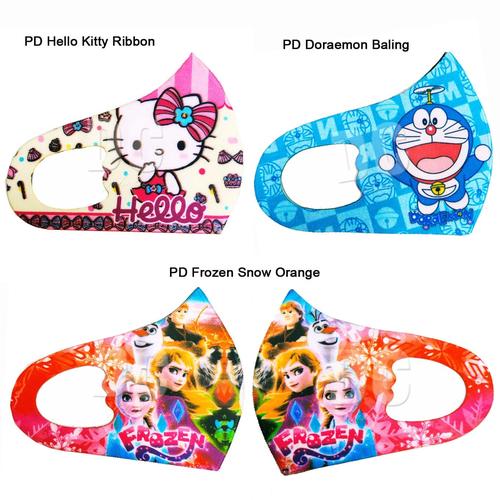 Jual Masker Anak Kecil Scuba Premium Karakter Frozen Hello Kitty ...