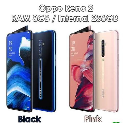 Foto Produk OPPO Reno 2 - Garansi RESMI - Merah Muda dari Gesrek Phone