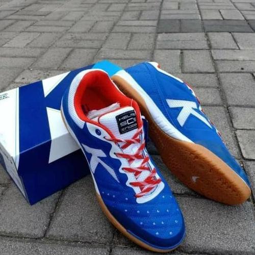 Foto Produk SEPATU FUTSAL KELME FELINE EVO IN BLUE WHITE ORIGINAL BNIB dari tonoadi