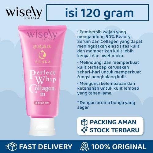 senka collagen perfect whip
