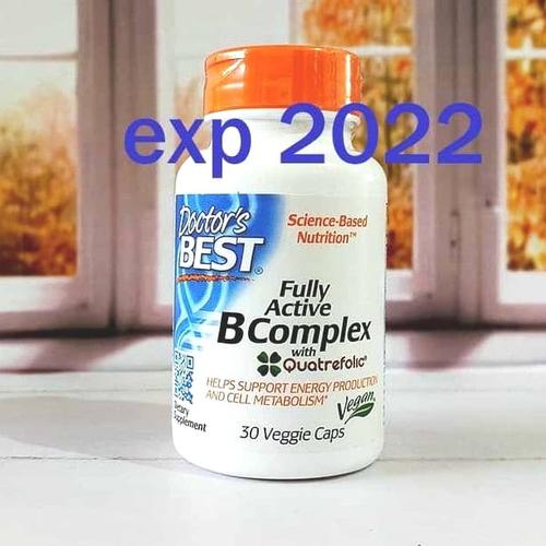Foto Produk Doctor Doctors Doctor's Best Fully Active B Complex Vit B 30Veggie Cap dari beautysta