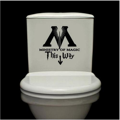 Jual Stiker Dinding Desain Harry Potter Magic untuk Toilet - Kab. Bogor ...
