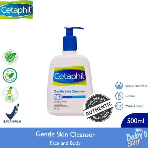Foto Produk Cetaphil Gentle Skin Cleanser 500 ml - Pembersih Wajah dari Baby`S Stuff