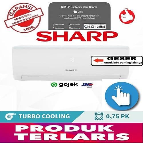 Jual Sharp Ac 3 4 Pk Ah A7ucy Low Watt In Outdoor Only Jakarta Tangerang Kota Tangerang Selatan Inti Glodok Elektronik 