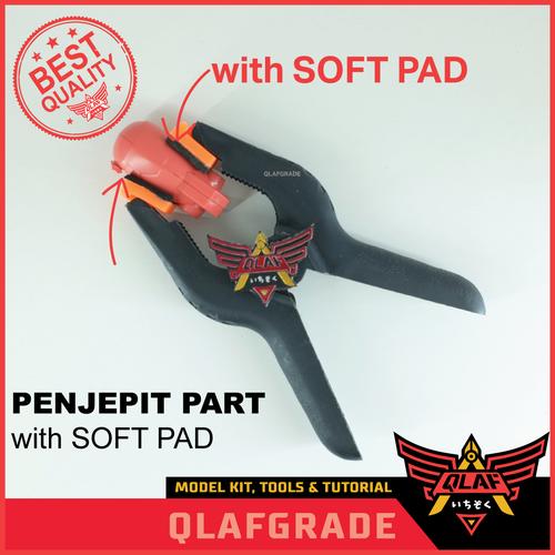 Foto Produk PENJEPIT PART WITH SOFT PAD EXTRA POWER clamp gundam model kit dari Wahkhilaf