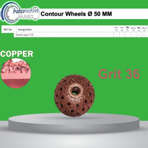 Jual Dome Rasp 50mm Halus / Amplas Ban / Cutting and Buffing Wheel ...