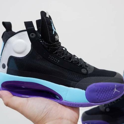 Air Jordan 34 High Black Purple 
