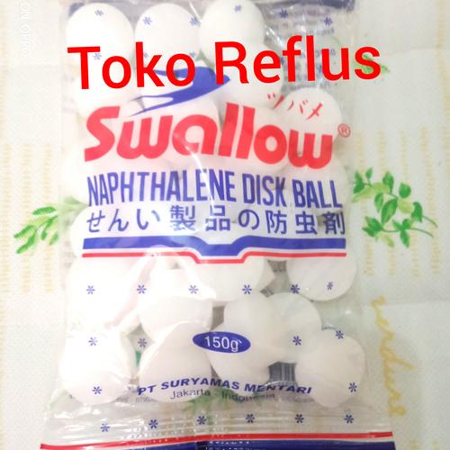 Foto Produk Kamper Swallow NAPTHALENE 150 Gr dari Toko Reflus