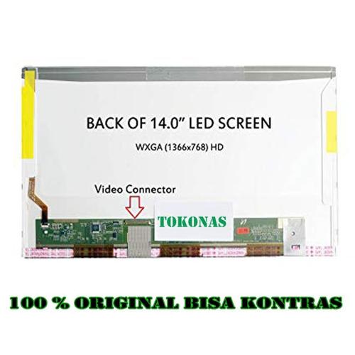 Jual LCD LED 14 TEBAL 40 PIN LAPTOP HP 