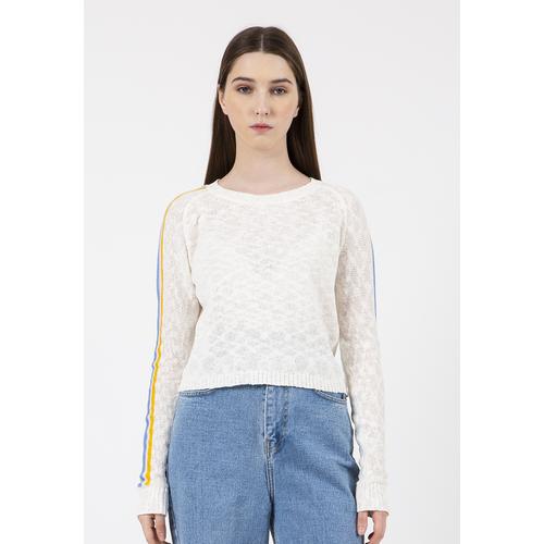 Foto Produk Colorbox MultiC Sweater I-Swgfjn120C017 White - White, L dari Colorbox Indonesia