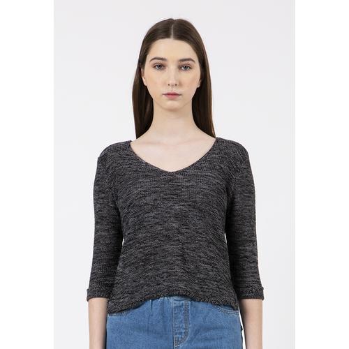 Foto Produk Colorbox Loose Sweater I-Swgkey120C011 Black - Black, S dari Colorbox Indonesia