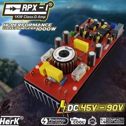 Jual Kit Power Amplifier Mono Class D 1000W Herk Rpx1 tools Jakarta