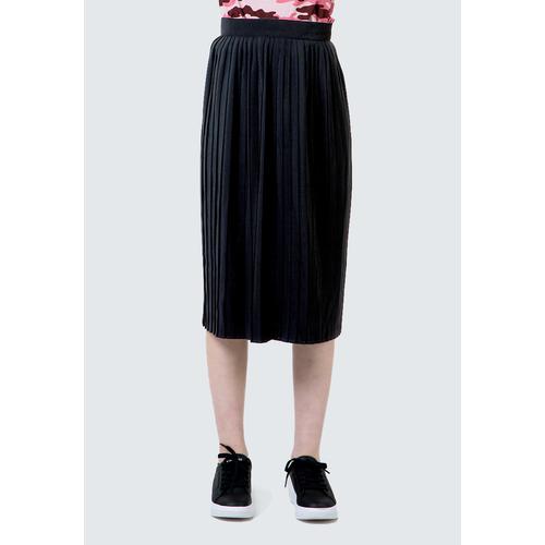 Foto Produk Colorbox Black Maxi Pleated Skirt I-Sxwkey120D014 Black - Black, M dari Colorbox Indonesia
