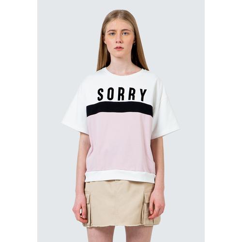 Foto Produk Colorbox Oversized Sorry Tee I-Bskfct120D006 Pink - Pink, S dari Colorbox Indonesia