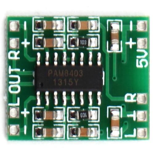 2Pcs Digital DC 5V Amplifier Board Class D 2*3W USB PAM8403 Audio Module LCIU 2Pcs Digital DC 5V Amplifier Board Class D 2*3W USB PAM8403 Audio Module LCIU