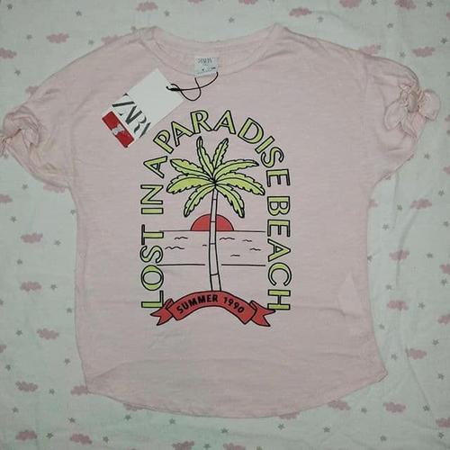 Jual ZARA T-shirt with Applique - Light 