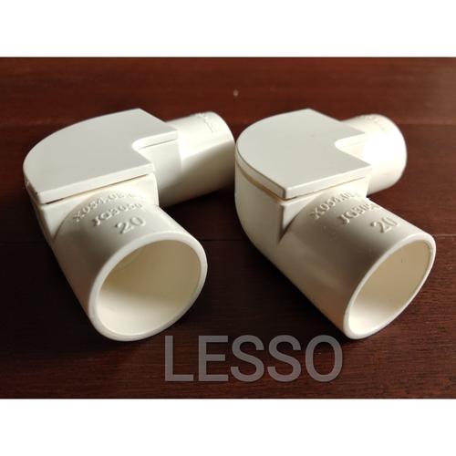 Jual Elbow Conduit LESSO 20mm 1/2 Elbow Dus Box With Cover Fitting ...