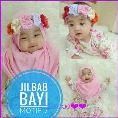 Foto Produk Jilbab Baby Mahkota bunga dari kedai pepe