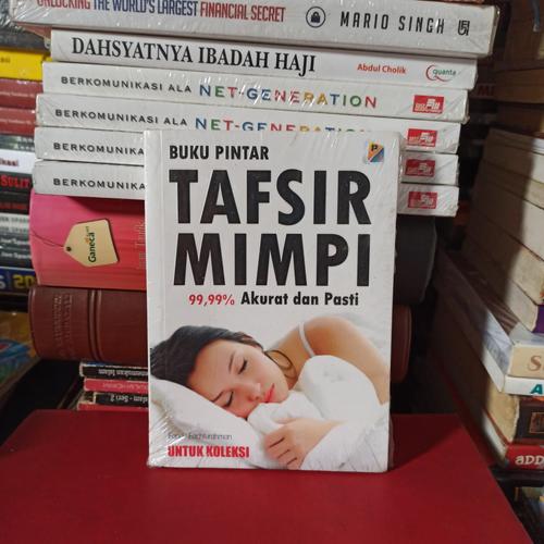 Jual Buku Original Buku Pintar Tafsir Mimpi 99,9% Akurat Dan Pasti - Kota  Depok - Acha Books Centre | Tokopedia
