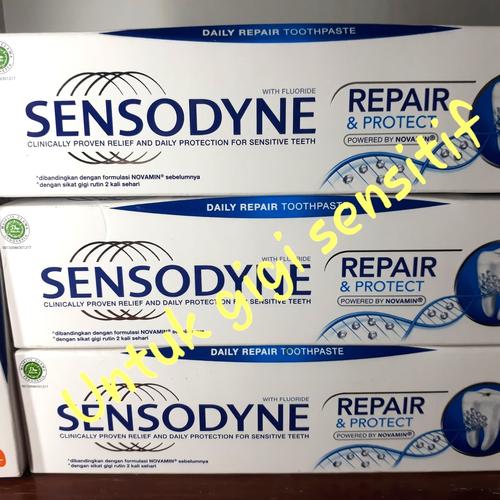 Foto Produk PALING MURAH!! PASTA GIGI SENSODYNE REPAIR AND PROTECT 100 gr - Original dari Tandjaya Store