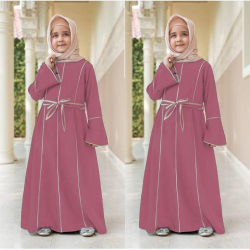 Jual Gamis Anak Rubi Dusty Pink Baju Anak Umur 7 8 9 Tahun Murah Rub Ktf Kab Bogor Agrasandhya Boutique Tokopedia