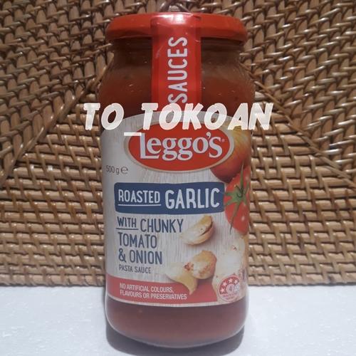 Jual LEGGO'S LEGGOS ROASTED GARLIC WITH CHUNKY TOMATO&ONION PASTA SAUCE