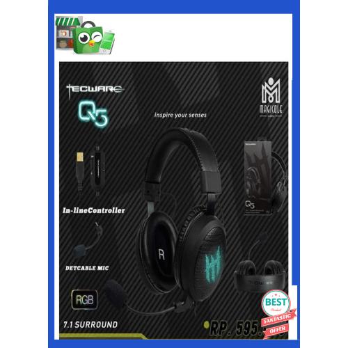 Jual Dijual Tecware Q5 RGB 7.1 Surrond 
