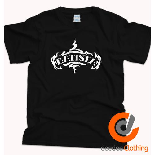 Jual Kaos Premium WWE Batista Logo 