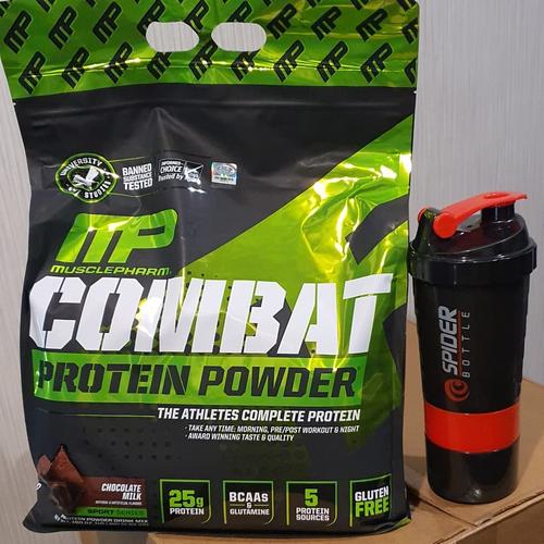 Foto Produk MP COMBAT WHEY PROTEIN POWDER 10 LBS 10LBS 10 LB 10LB BPOM BY AOM !!! dari AW Anabolic