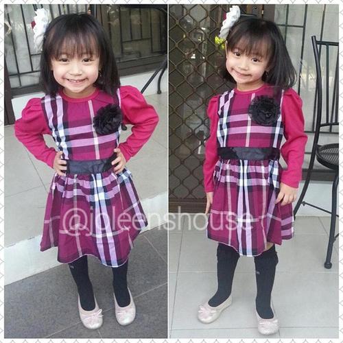 Terlaris ! SALE Burgundy Burberry Dress 