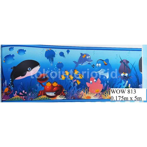 Jual Wallpaper Dinding Border List Wallpaper Biru Ikan Lucu Biru Jakarta Pusat Suprereme Tokopedia