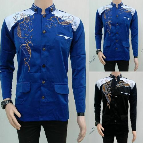 Foto Produk jasko/jazko/jasco/jazco/jas koko/baju koko/jas - Hitam, M dari NK BATIK