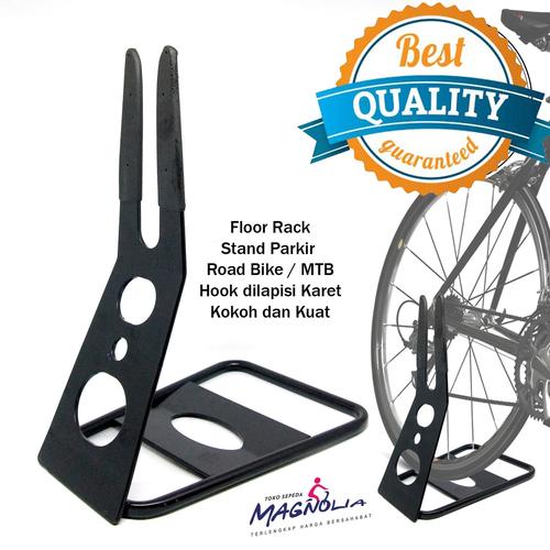 Promo Standar Sepeda Parking Bike Stand Stand Parkir Sepeda Road Bike di Toko Sepeda Magnolia Tokopedia