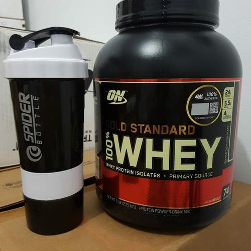 Foto Produk ON WGS WHEY GOLD STANDARD 5 LBS BPOM BY SPORTISI dari AW Anabolic