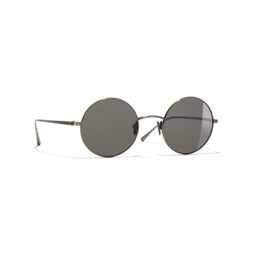 round sunglasses chanel