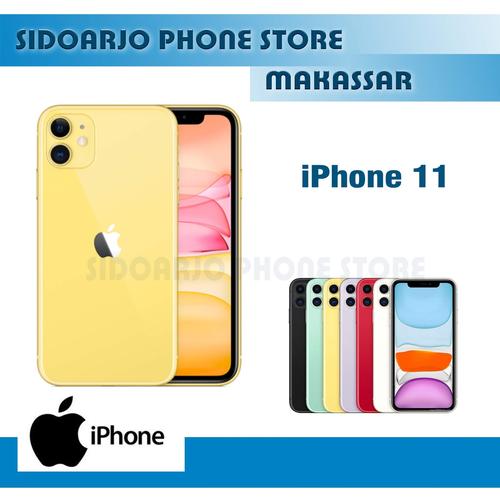 Jual Iphone 11 64 Gb Garansi Resmi Store Makassar Kota Makassar Sidoarjo Phone Store Tokopedia