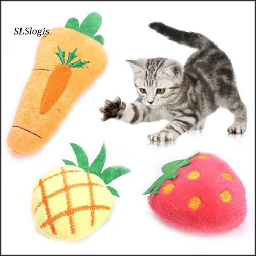 carrot cat toy