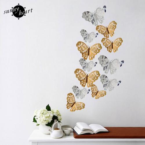 Download Jual 12pcs Hollow 3d Butterfly Art Living Wall Stickers Kab Bogor Shara1 Tokopedia