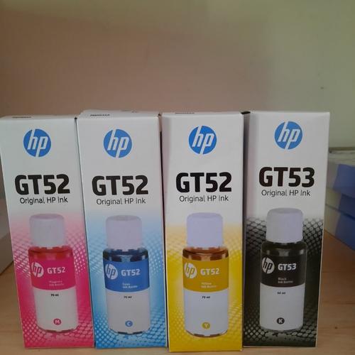 Jual Tinta Pigment HP GT 51 GT51 & GT 52 GT52 Original - Hitam - Kota