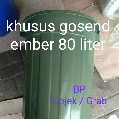 Foto Produk Ember Plastik / ember jumbo / ember besar 80 liter murah dari Brother Plast