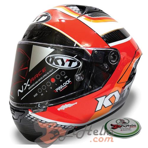 HELM KYT NX RACE CARBON PIRRO BLACK 
