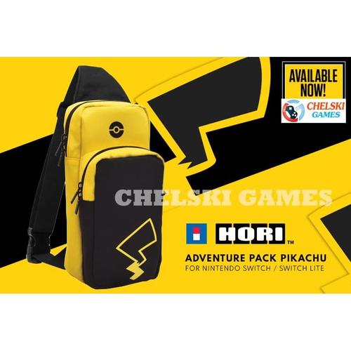 Promo Sling Bag Travel Bag Adventure Pack Pikachu Nintendo Switch