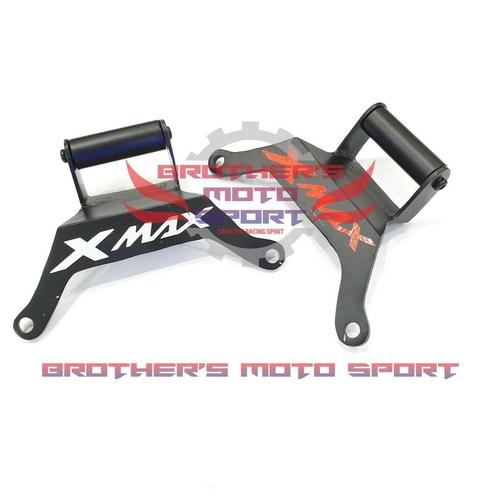 Foto Produk breket gps xmax holder gps xmax breket dudukan hp yamaha xmax dari brothers moto sport