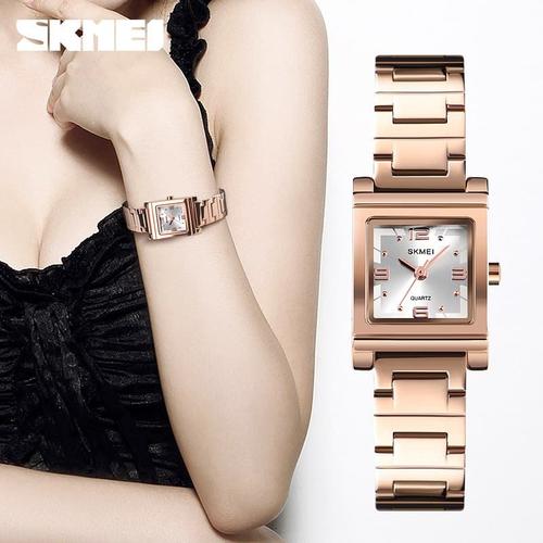 Foto Produk Jam Tangan Wanita Analog SKMEI 1388 ROSEGOLD Water Resistant 30m dari SKMEI OFFICIAL STORE