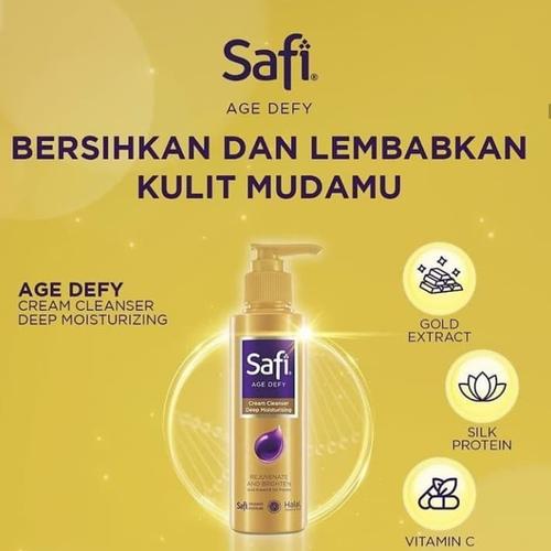 safi cream cleanser deep moisturizer