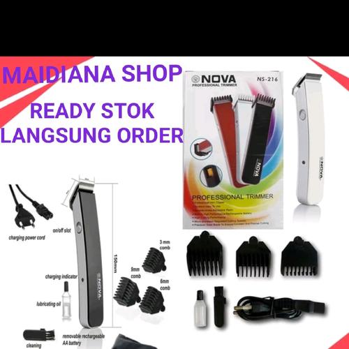 Foto Produk Alat cukur rambut Kumis Dll Nova NS - 216 Hair Anda Beard Trimmer dari maidianashop