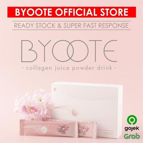 Foto Produk BYOOTE Collagen 1 Box 16 sachet Glutahione Antioxidant Whitening dari Susu fitnessku