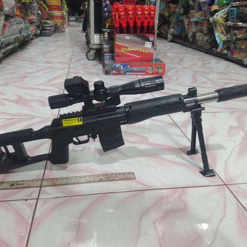 Foto Produk Mainan Airsoftgun Sniper Rifle Cobra dari Bang izal Toys